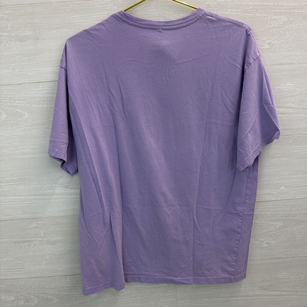 Nirvana Purple Graphic Tee Large