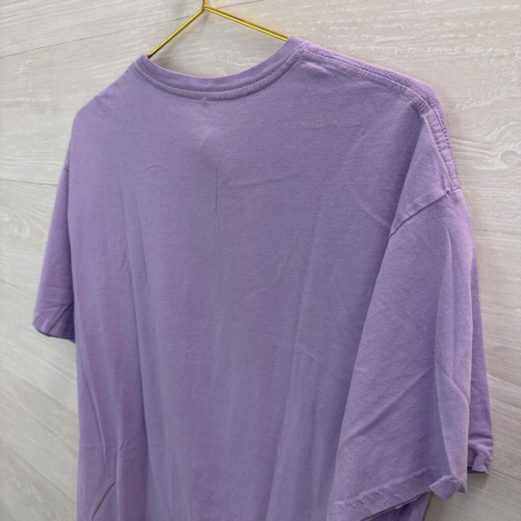Nirvana Purple Graphic Tee Large