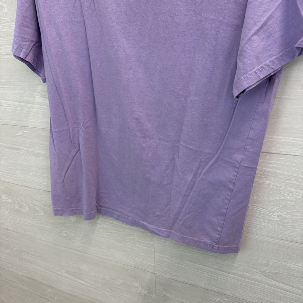 Nirvana Purple Graphic Tee Large