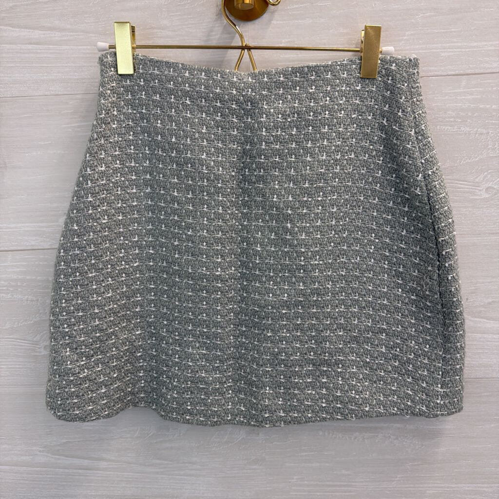 Express Green Tween Button Front Mini Skirt 4