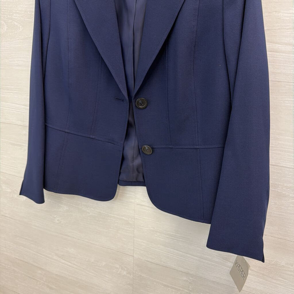 Vintage Kasper Navy Blazer Jacket 14