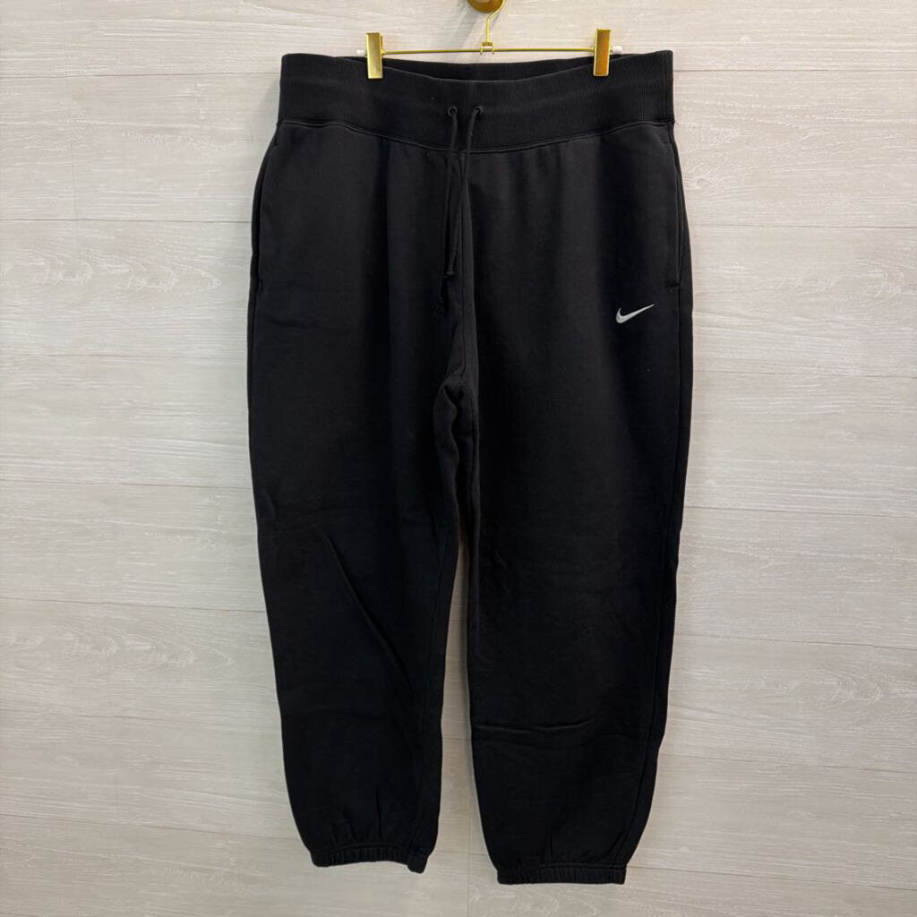 Nike Black Pull On Jogger Sweatpants Extra Large