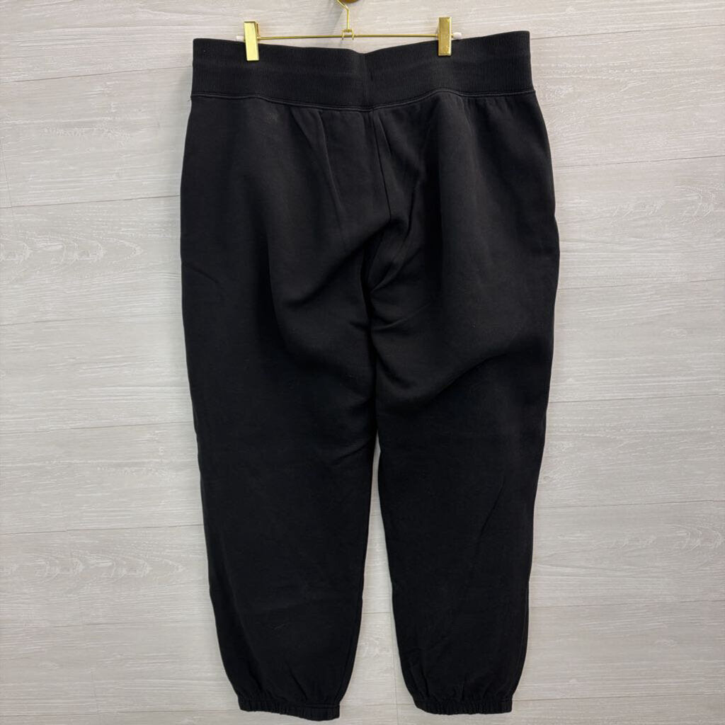 Nike Black Pull On Jogger Sweatpants Extra Large