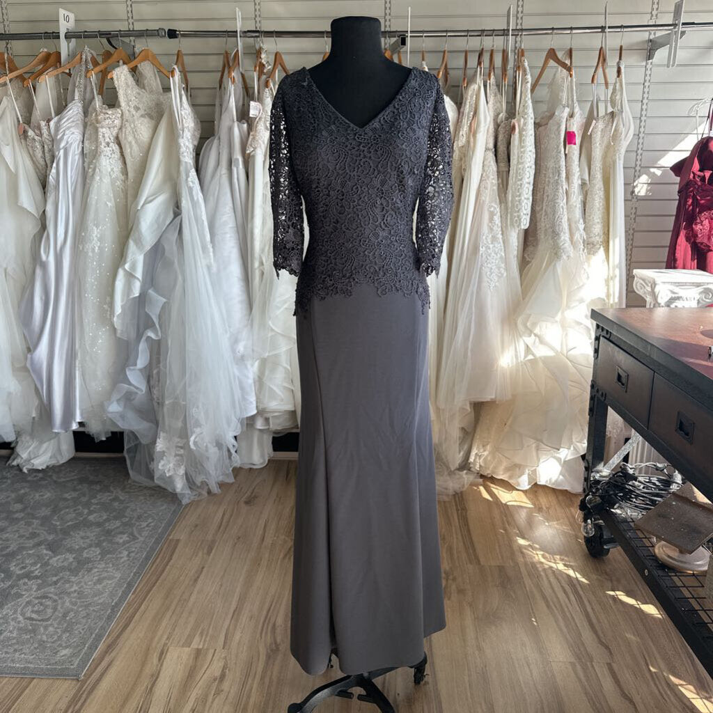 Jade by Jasmine Lace Top Long Formal Dress 14