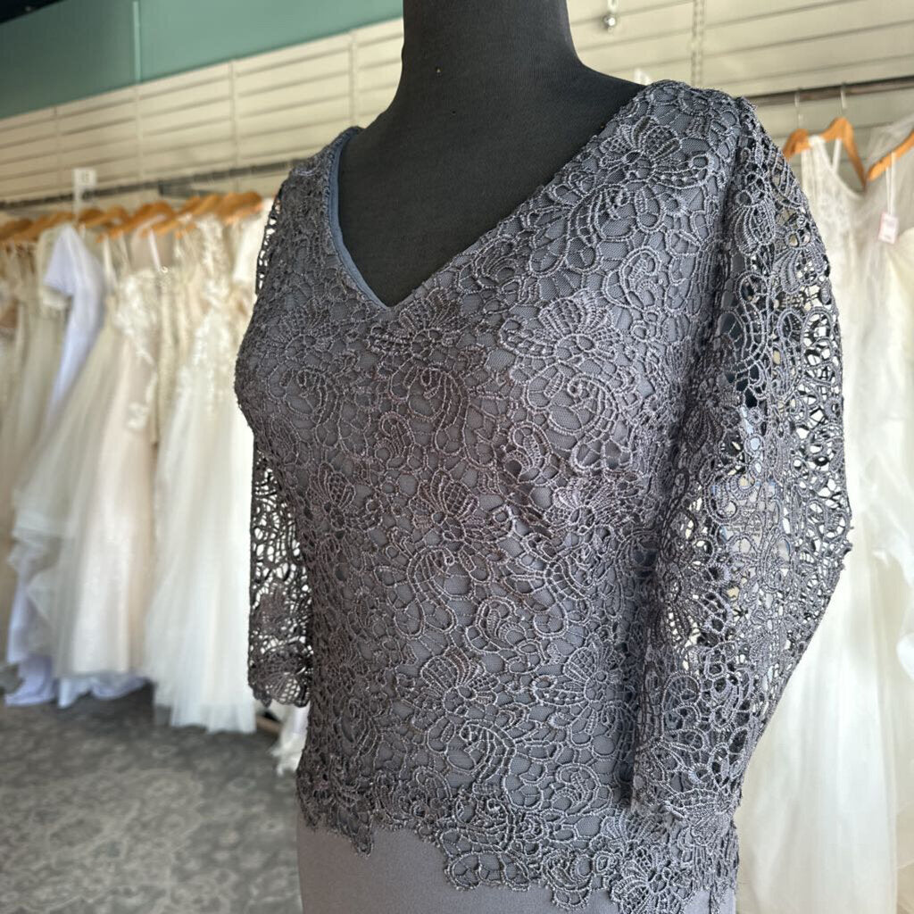 Jade by Jasmine Lace Top Long Formal Dress 14