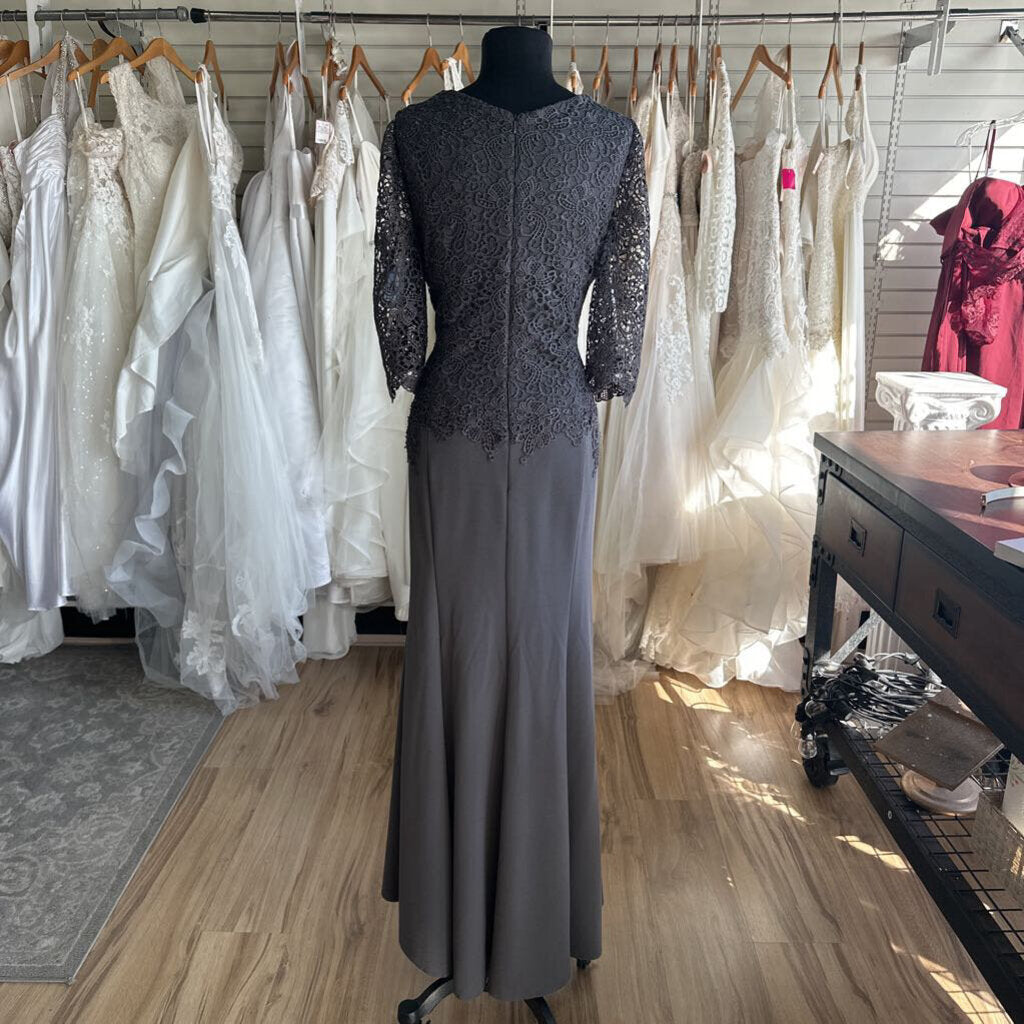 Jade by Jasmine Lace Top Long Formal Dress 14