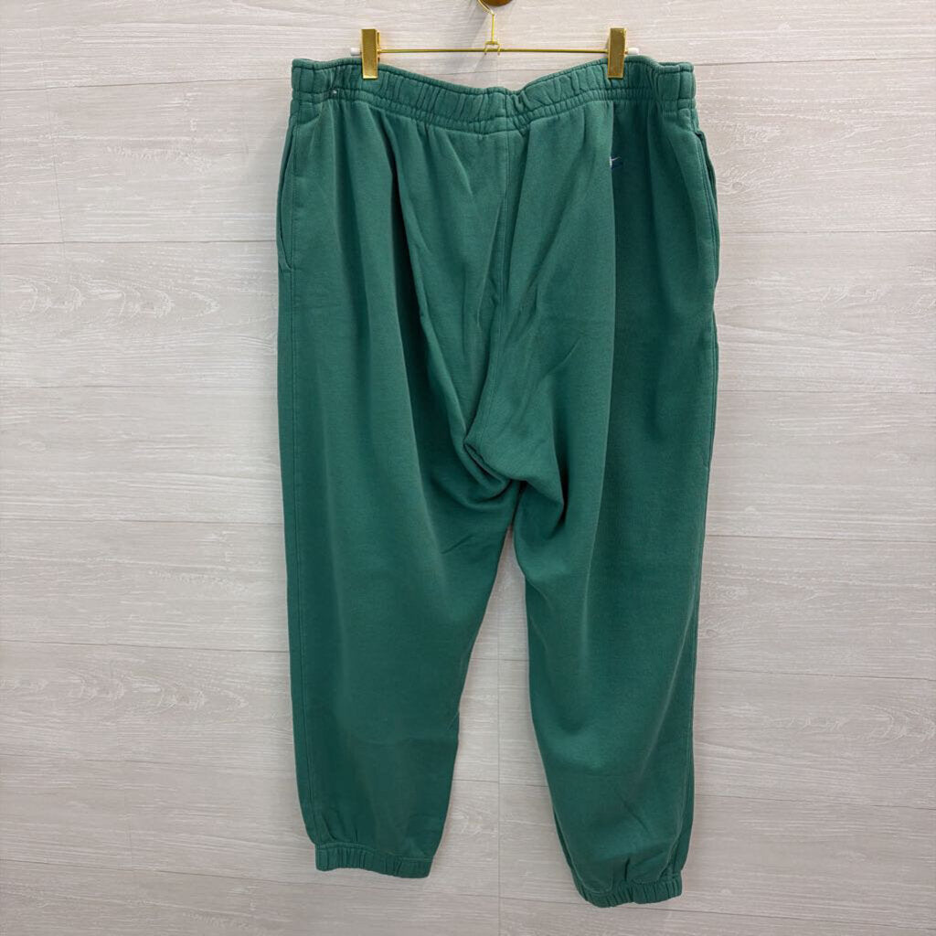 Nike Green Pull On Jogger Sweatpants 3XL