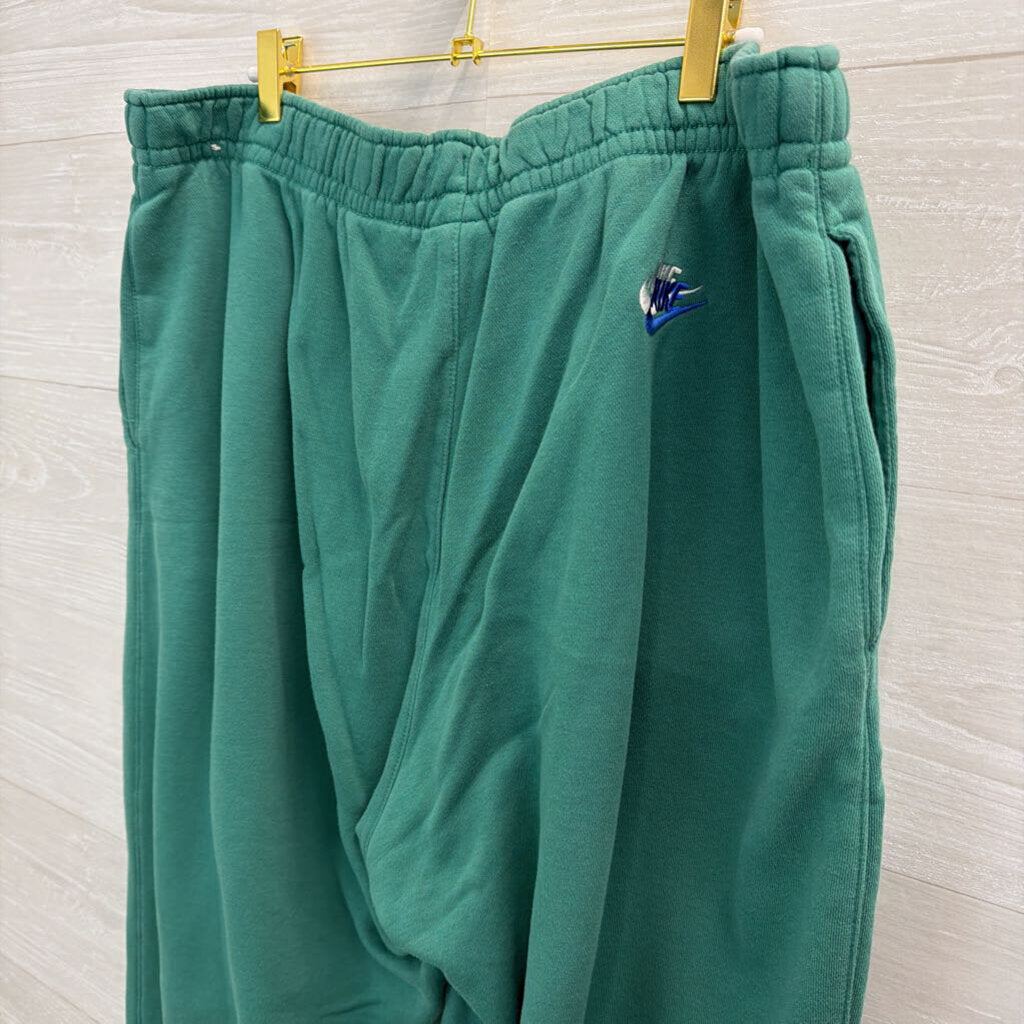 Nike Green Pull On Jogger Sweatpants 3XL