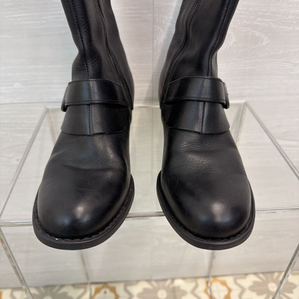 Born Black Leather Aubra Boots 11