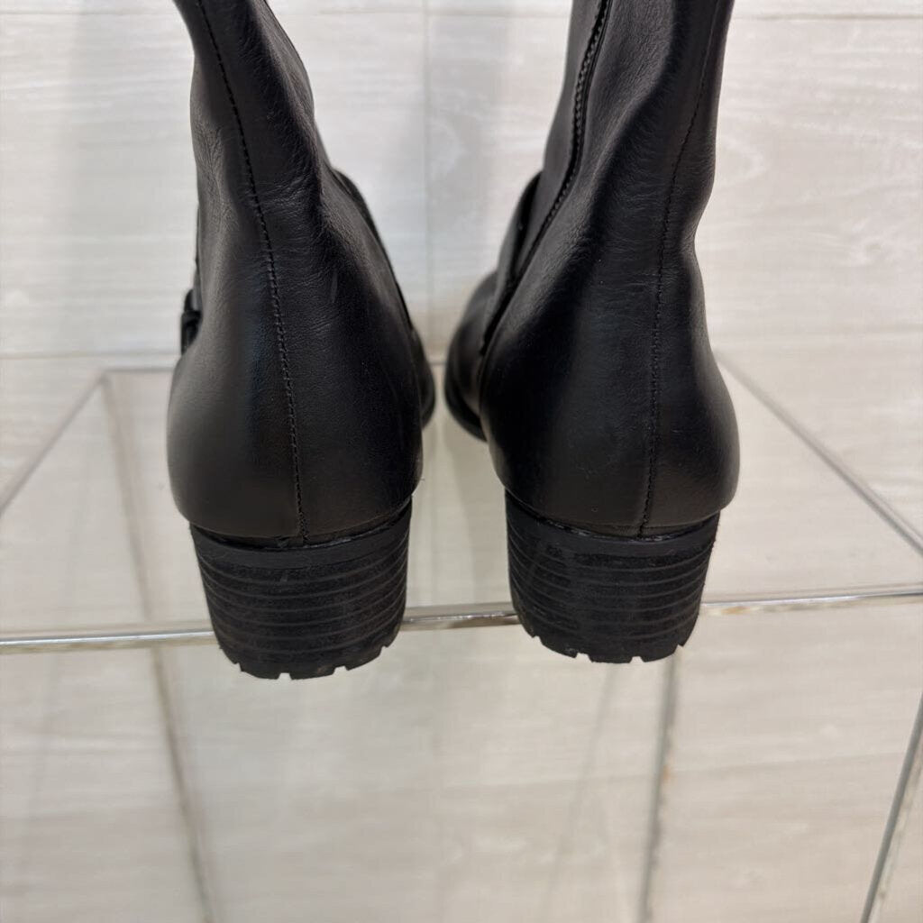 Born Black Leather Aubra Boots 11