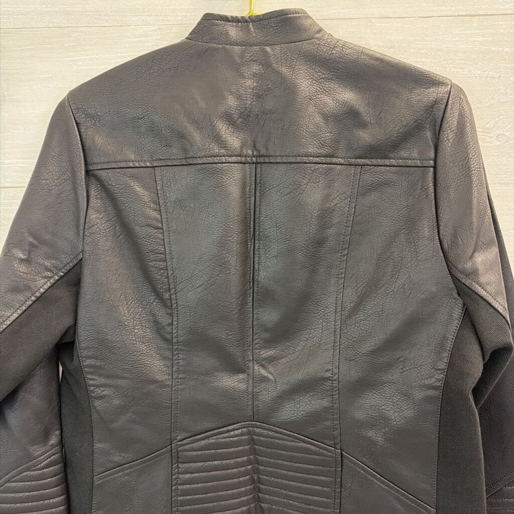 Torrid Black Faux Leather Moto Jacket 00