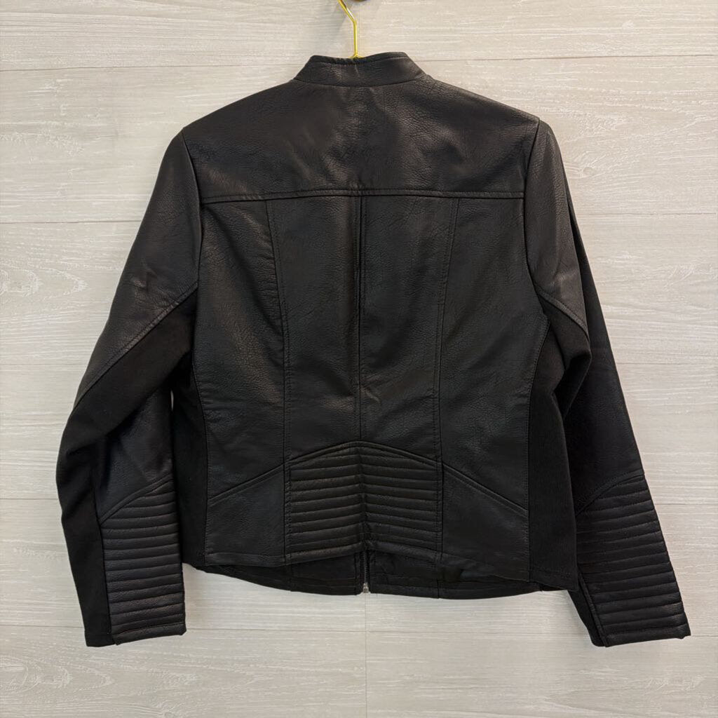 Torrid Black Faux Leather Moto Jacket 00