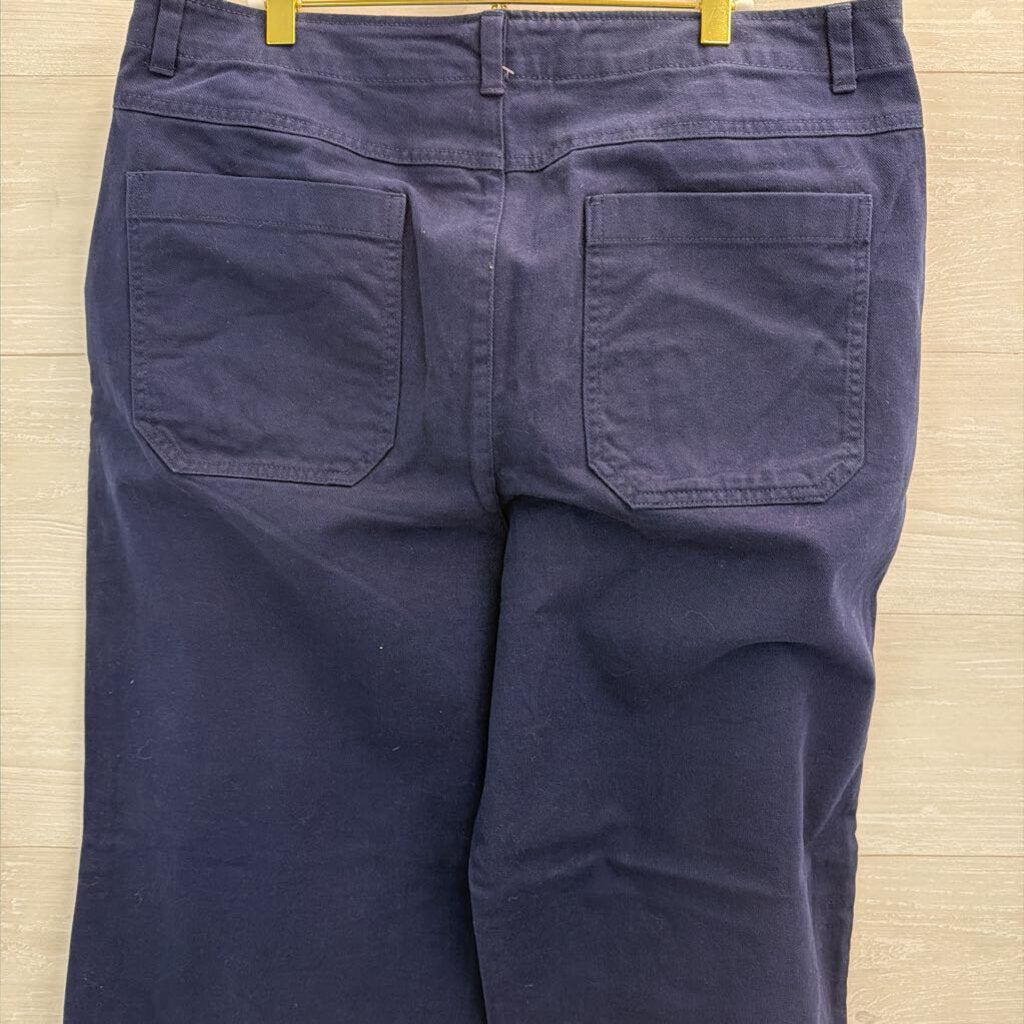 Gap Navy Wide Leg Trouser 16