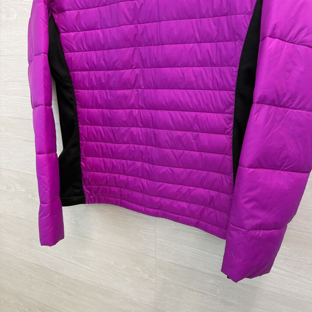 Columbia Powder Pillow Jacket Pink/Black Large