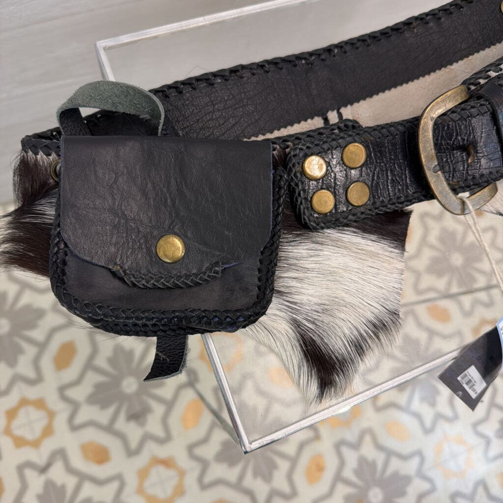 Jaded Gypsy Marissa Belt Bag Sable/ Ivory Medium