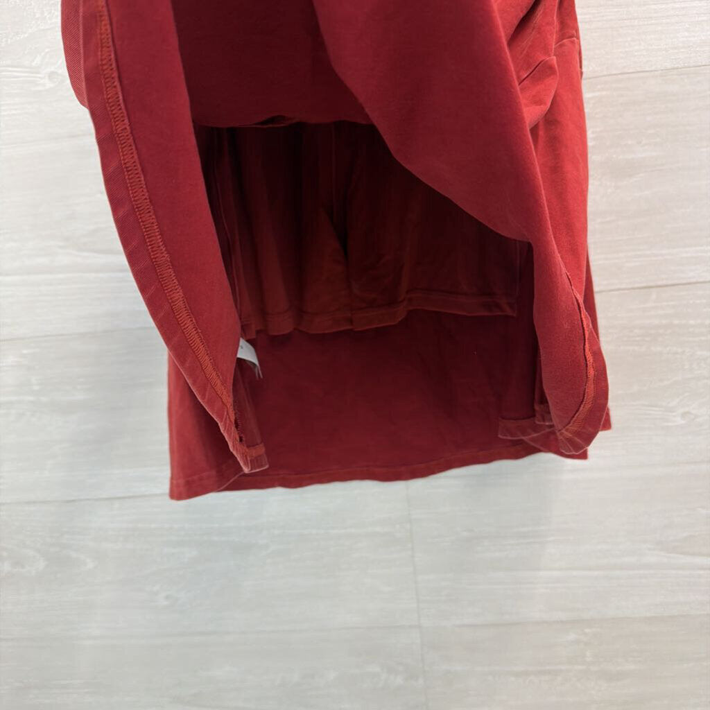 Offline by Aerie Brick Red Strapless Dress With Shorts Large