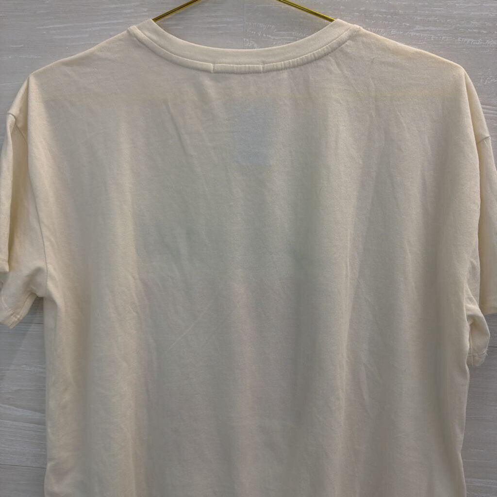 Maurices White/ Multi MTV Short Sleeve Graphic Tee Large