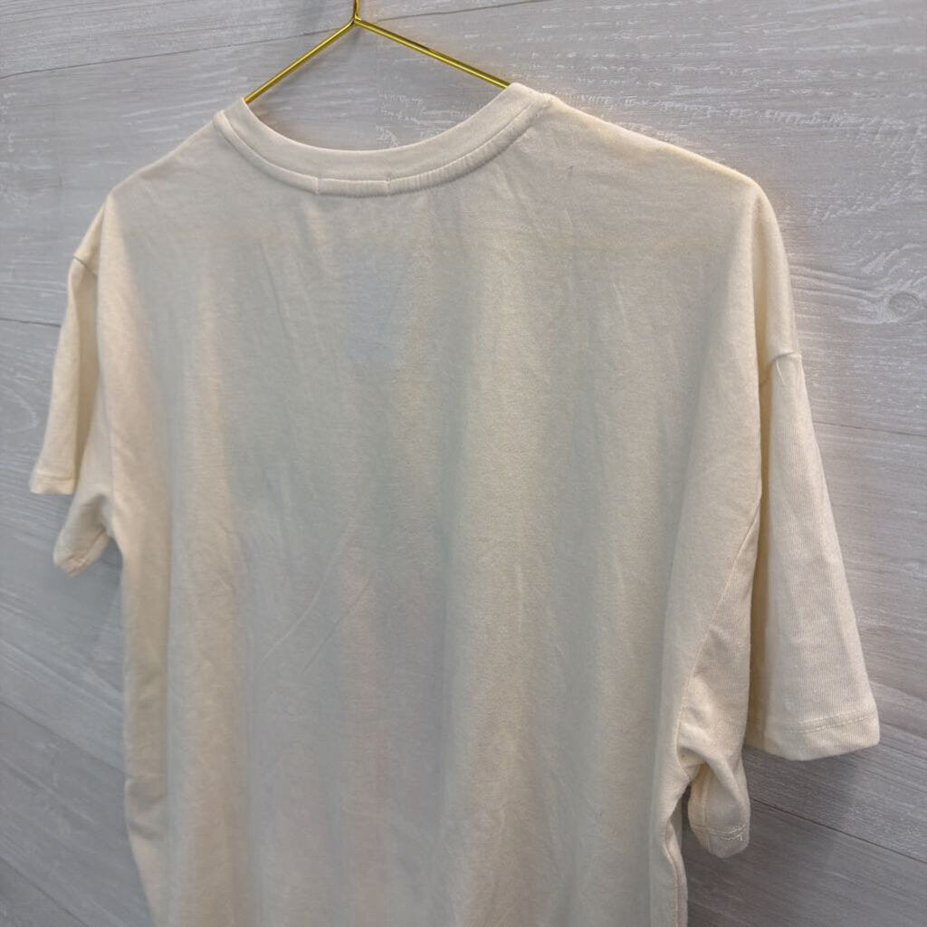 Maurices White/ Multi MTV Short Sleeve Graphic Tee Large
