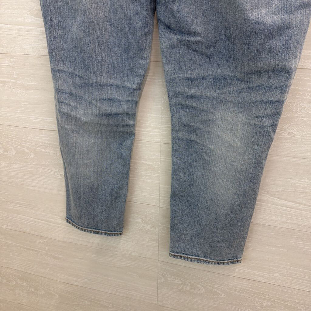 Rag and Bone Light Wash Nina High Rise Ankle Cigarette Jeans 34