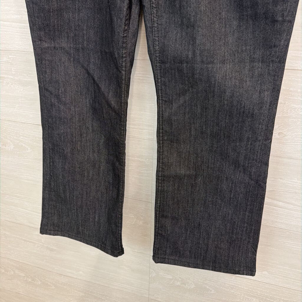 Pilcro Black Denim Wide Leg Jeans 33