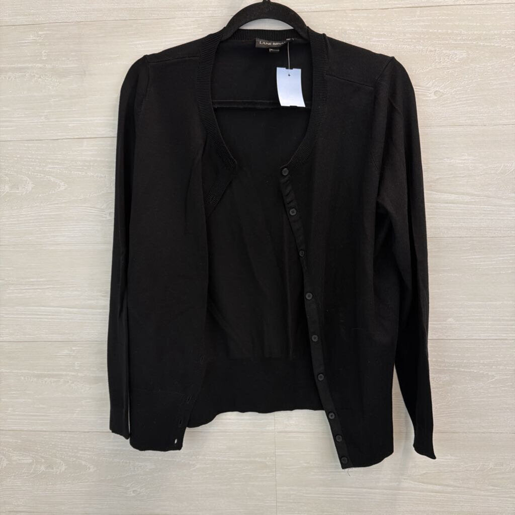 Lane Bryant Black Button Front Cardigan Sweater 14/16