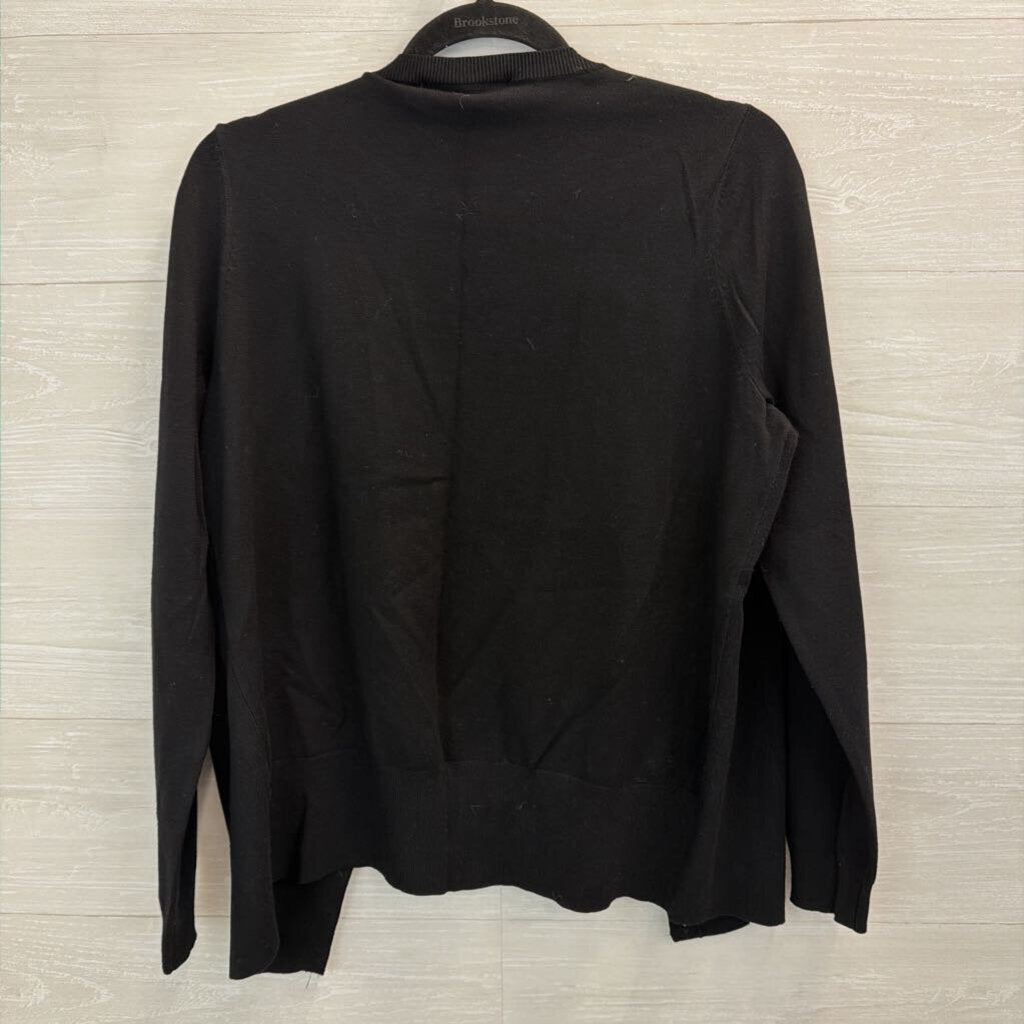 Lane Bryant Black Button Front Cardigan Sweater 14/16