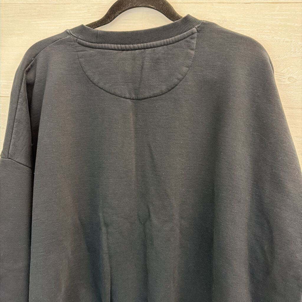 Wrangler Black Long Sleeve Graphic Pullover Extra Large