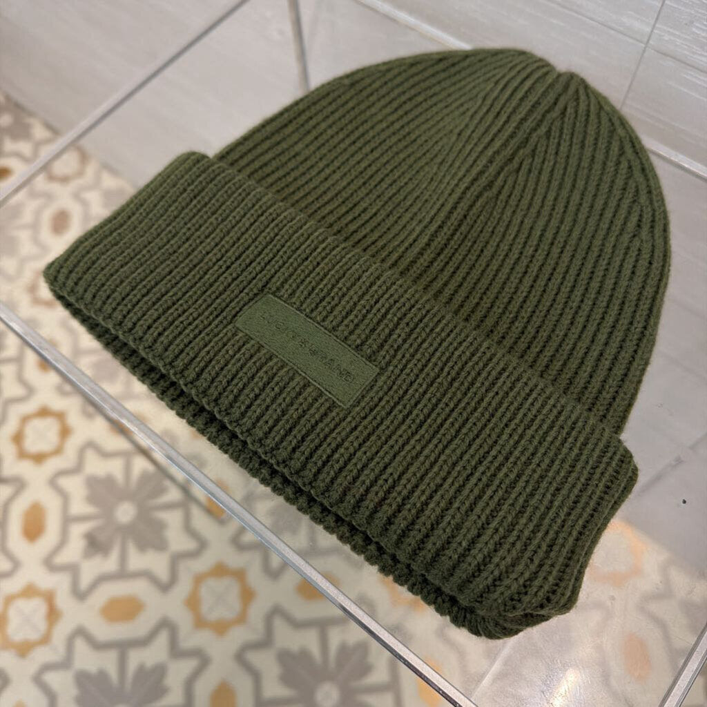 Lucky Brand Green Knit Beanie