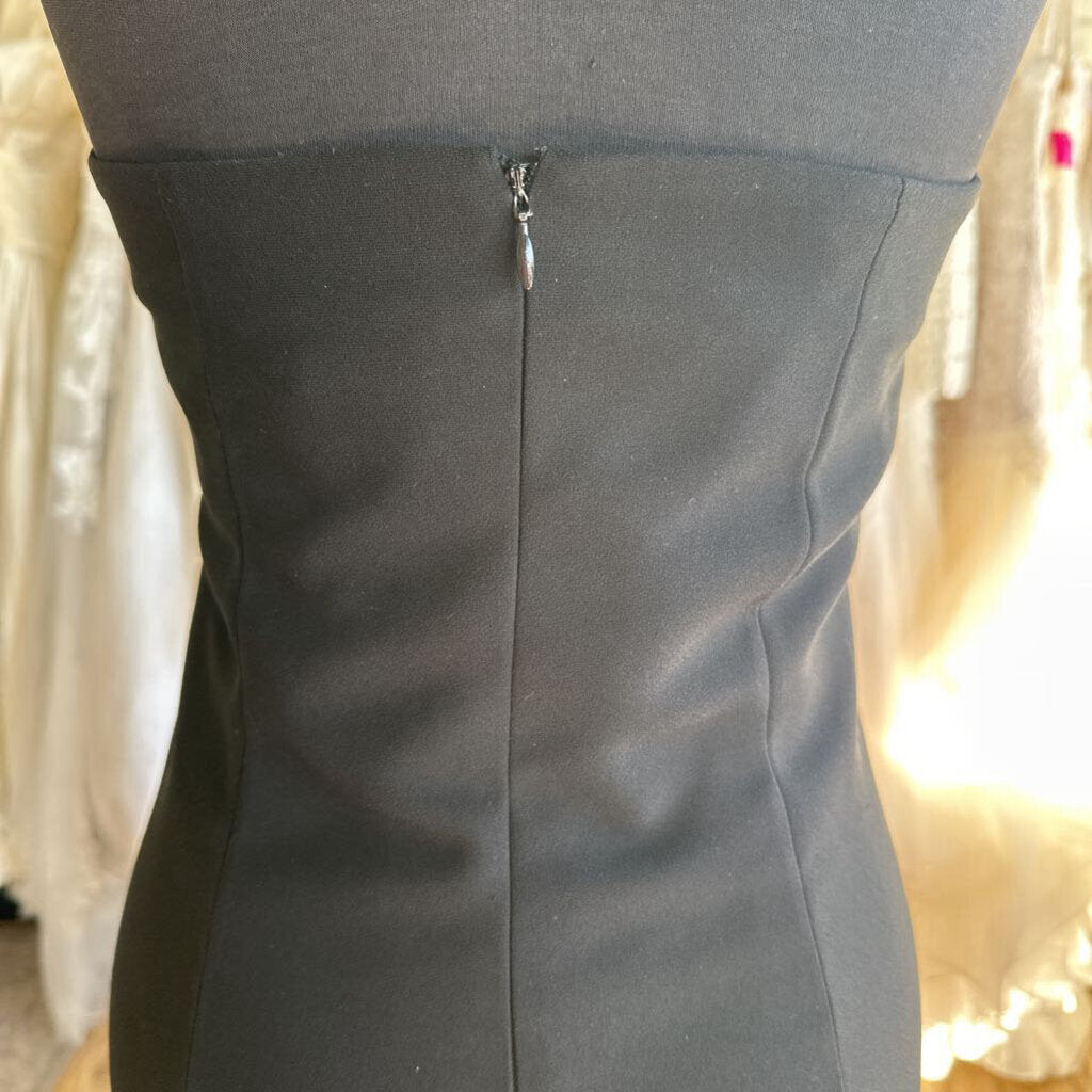 Vintage Oscar Collection Beaded Halter Neck Formal Dress 8