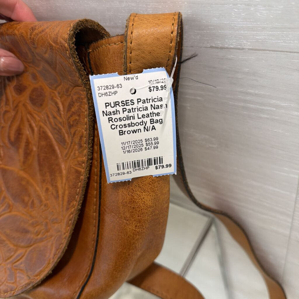 Patricia Nash Rosolini Leather Crossbody Bag