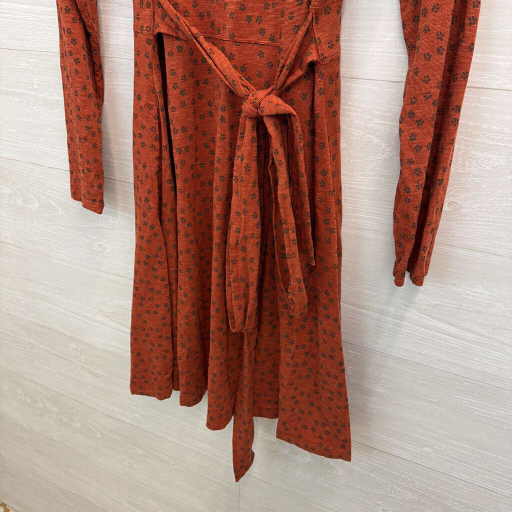 Toad & Co Long Sleeve Wrap Dress Large