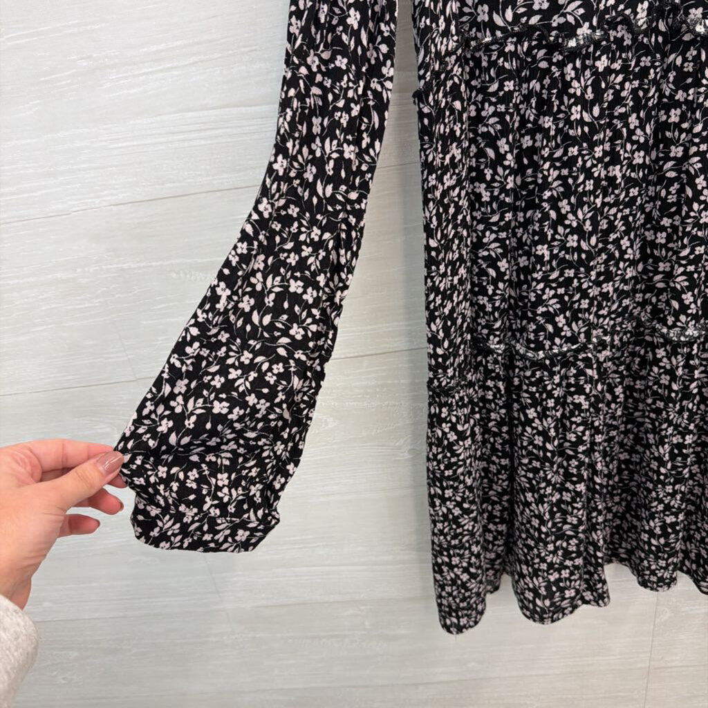Knox Rose Long Sleeve Floral Dress Large