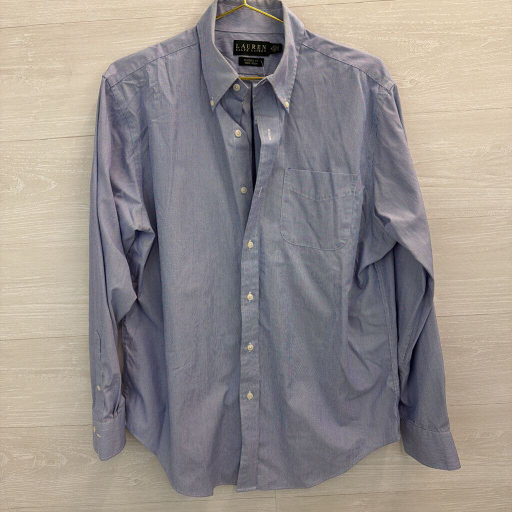 Ralph Lauren Blue Collared Longsleeve Top 16