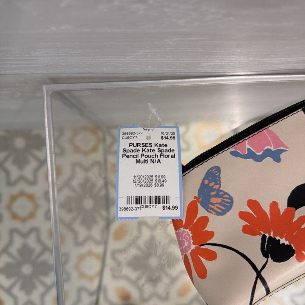 Kate Spade Pencil Pouch Floral
