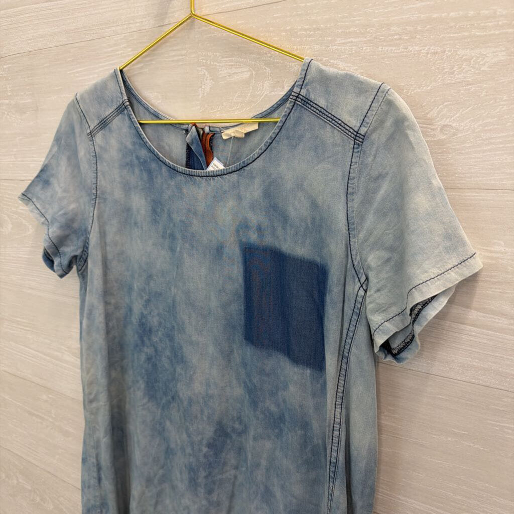 Mystree Tie Dye Shift Dress Medium