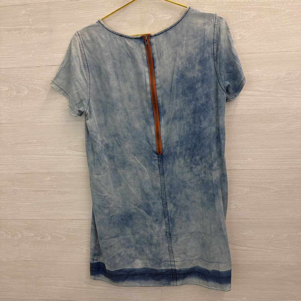 Mystree Tie Dye Shift Dress Medium