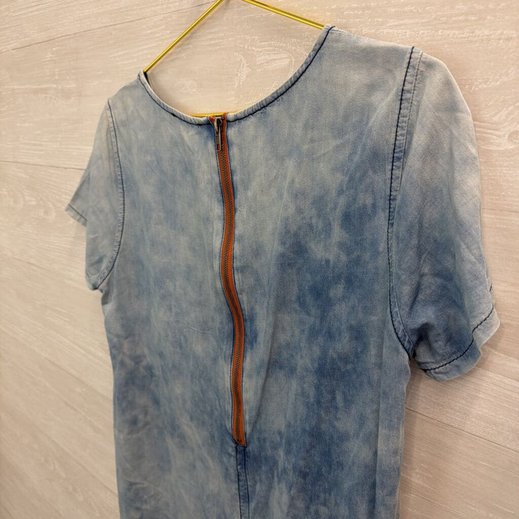 Mystree Tie Dye Shift Dress Medium