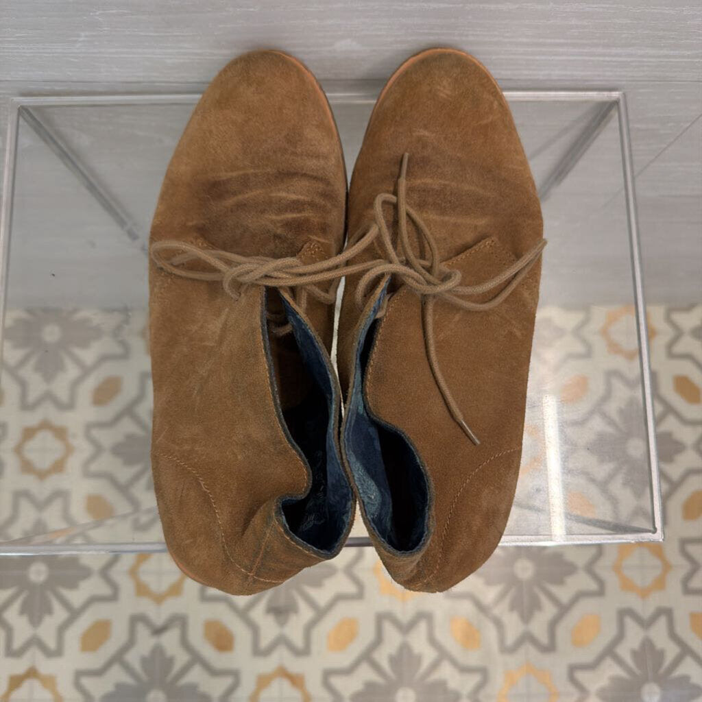 Lucky Brand Brown Suede Desert Ankle Chukka Boots 9.5