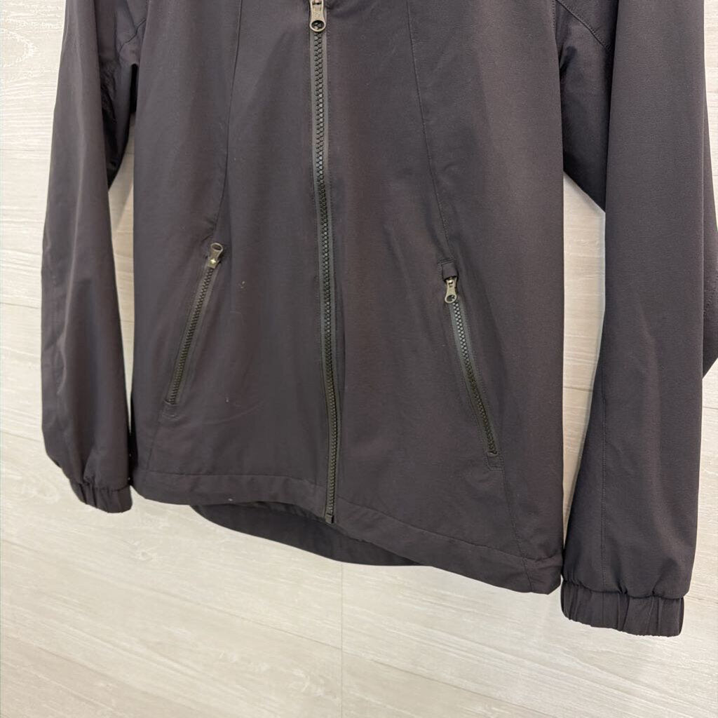 Lululemon Black Zip Up Hooded Lightweight Jacket 4