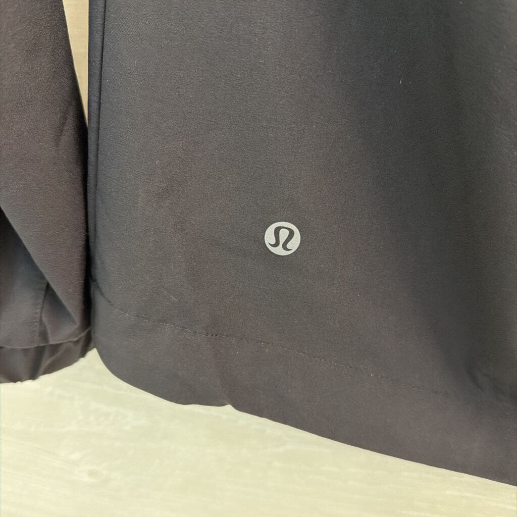 Lululemon Black Zip Up Hooded Lightweight Jacket 4