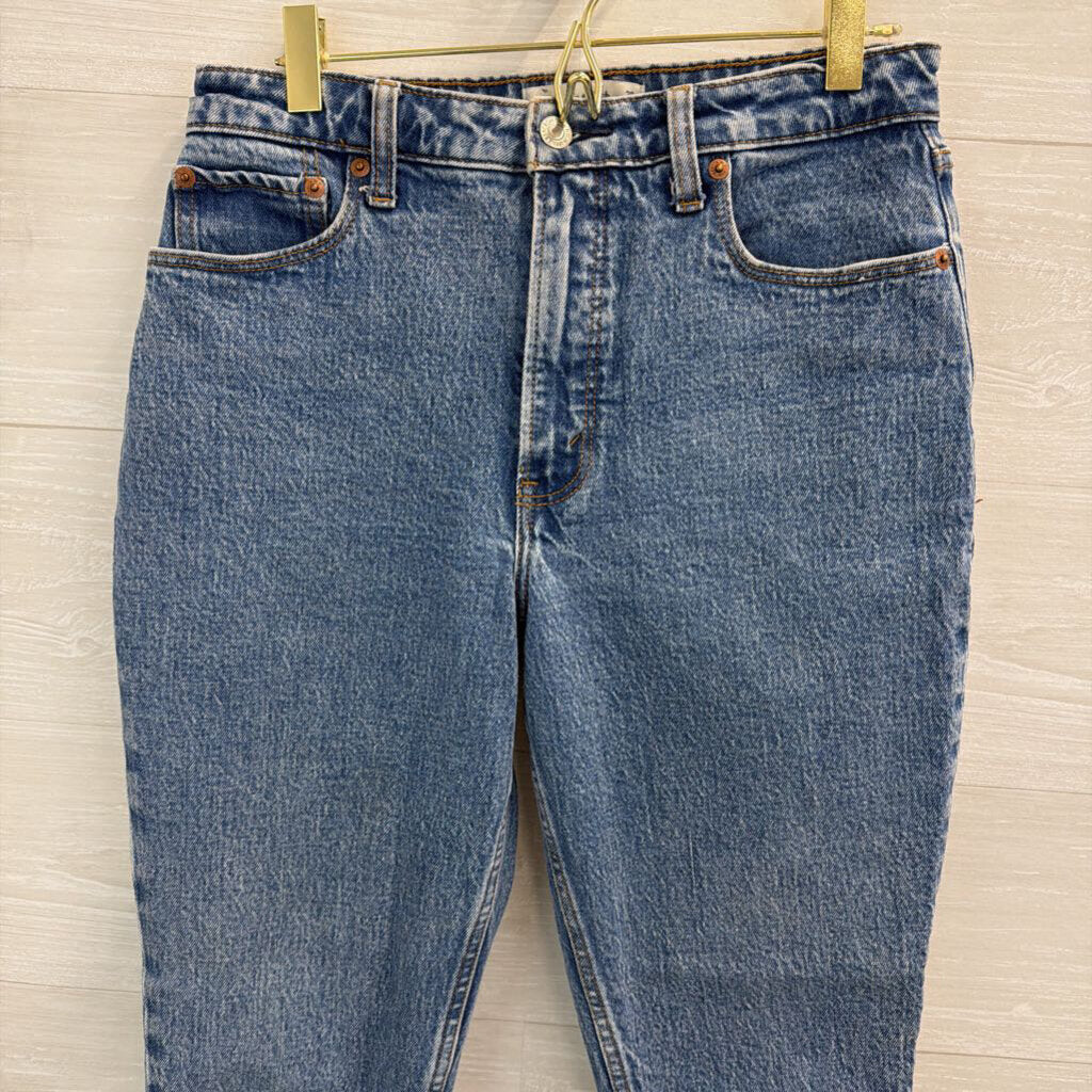 Abercrombie and Fitch Medium Wash The Skinny Hight Rise Jeans 6 Short