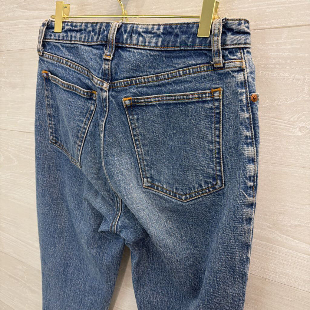 Abercrombie and Fitch Medium Wash The Skinny Hight Rise Jeans 6 Short