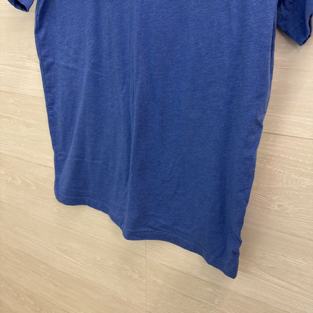 Blue Embroidered Ravenclaw Short Sleeve Graphic Tee Large