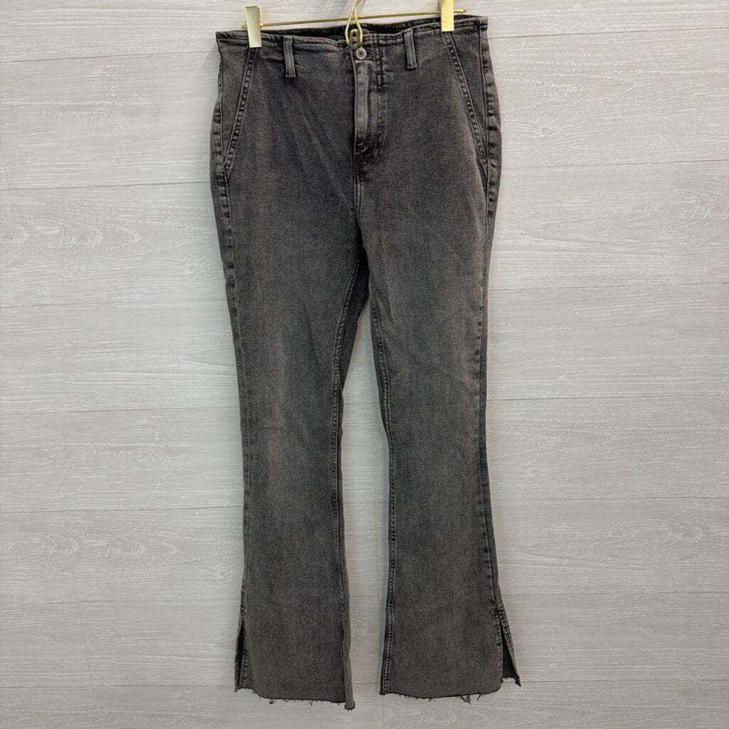 We The Free Black Denim Flare Leg Jeans 29