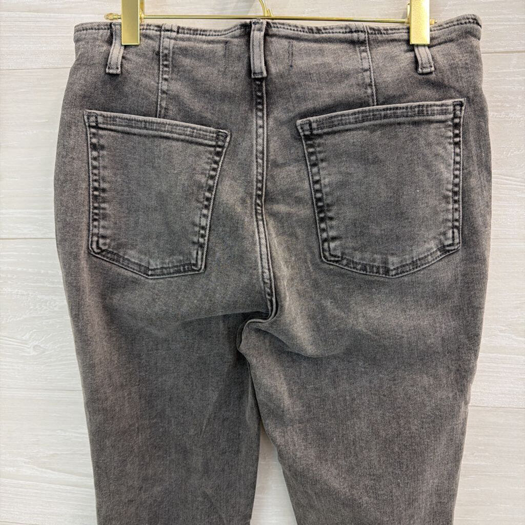 We The Free Black Denim Flare Leg Jeans 29