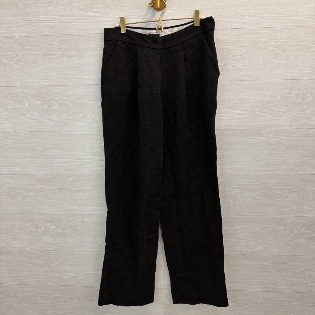 J Crew Black Wide Leg Trouser Pants 4