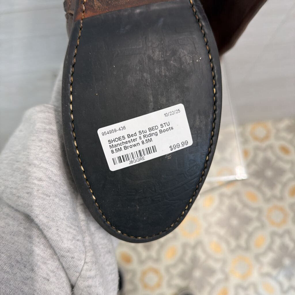 BED STU Manchester II Riding Boots 8.5M