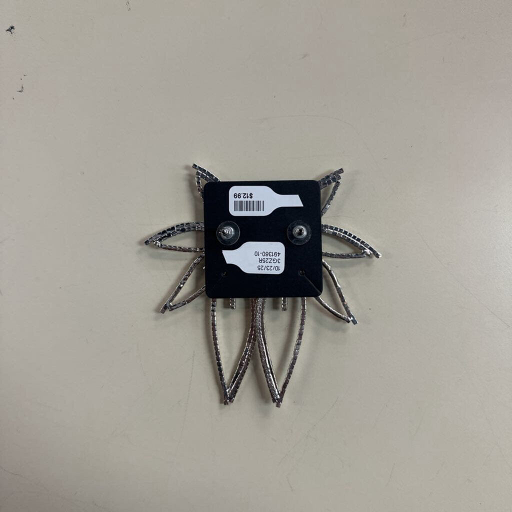 Oversized Rhinestone Statement Earrings