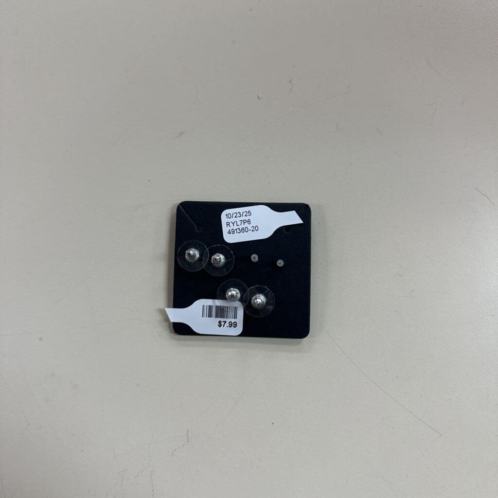 Opal/Rhinestone Earring Set