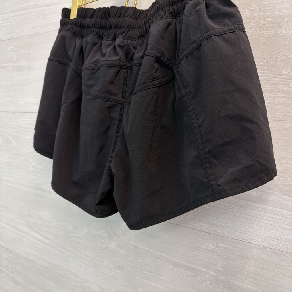 Lululemon Black Hotty Hot Shorts 10